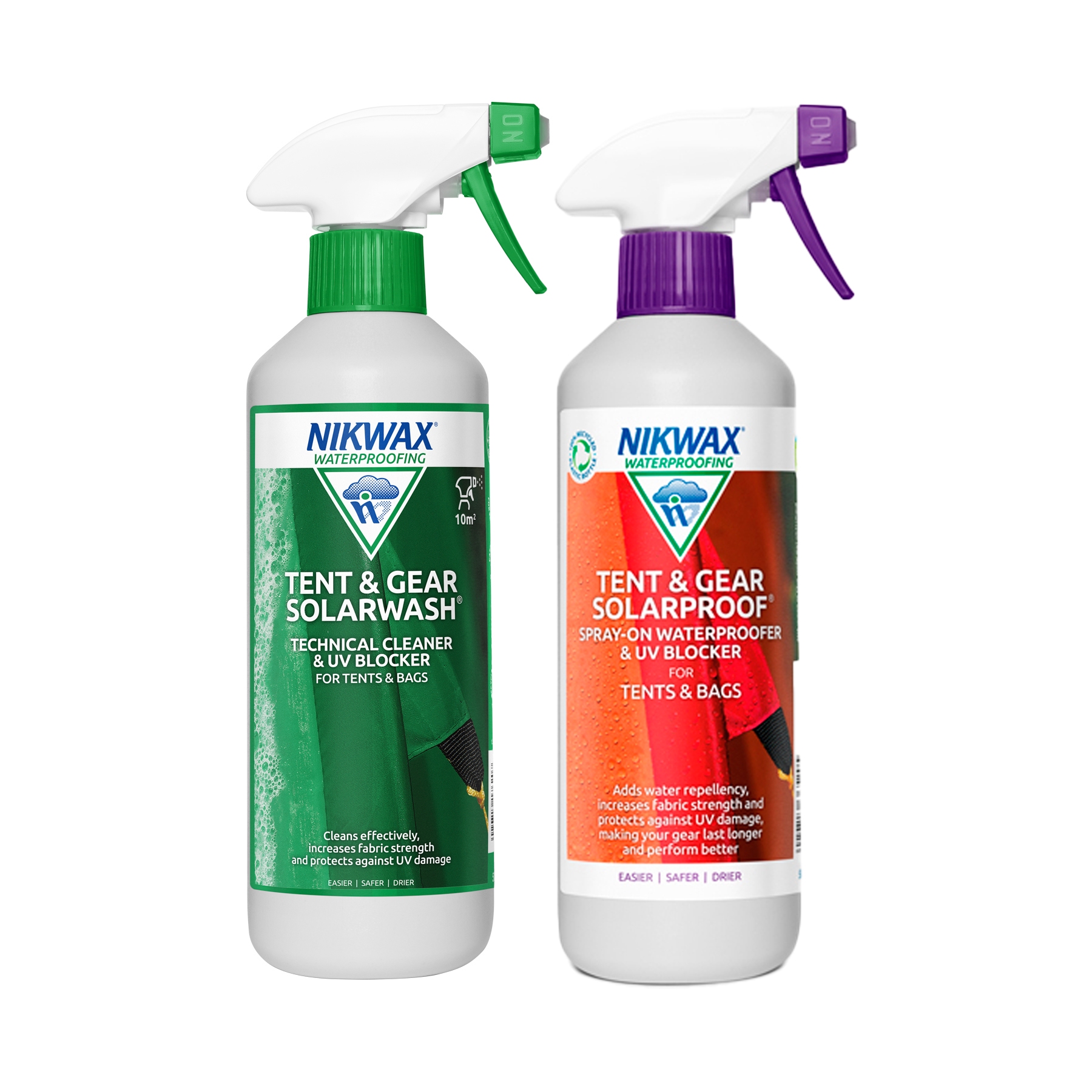Buy Nikwax Tent Gear Solar Wash Proof Kit 500ml Hunting Fishing