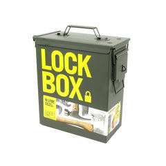 Outdoor Outfitters Lock Box Heavy Duty Storage Box 16L