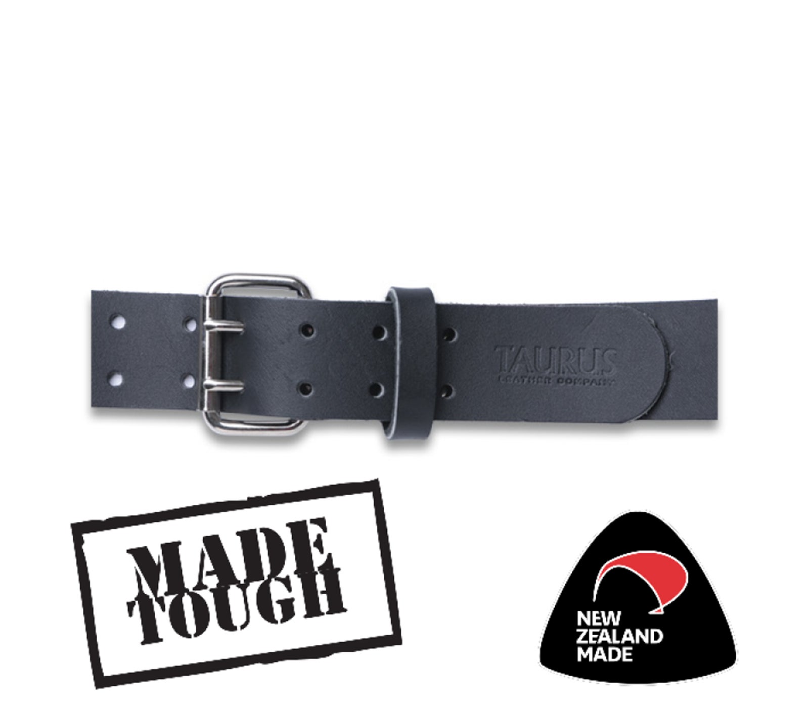 Taurus Leather Belt S Buck Black 81 118cm