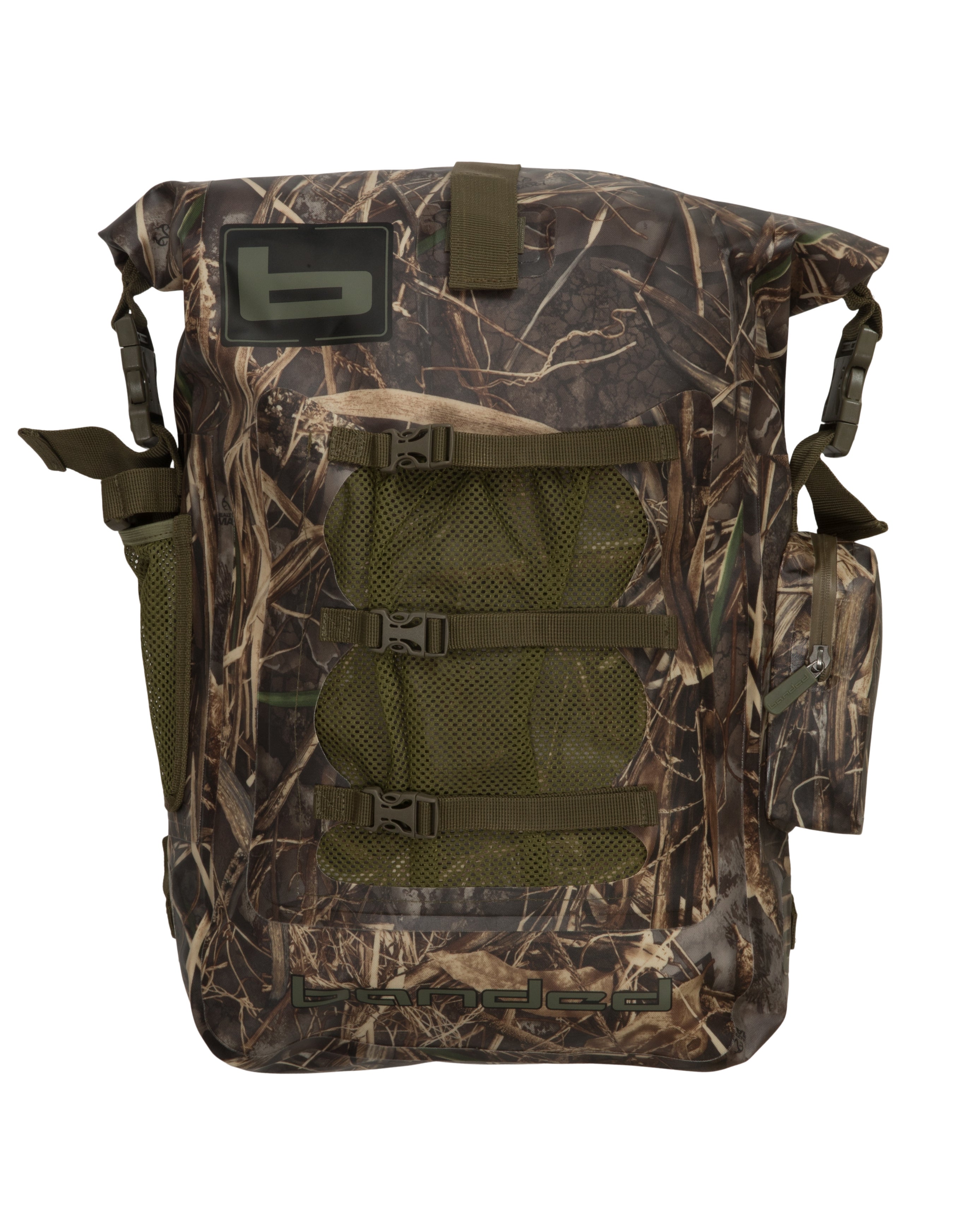 Banded arc shop welded waterproof backpack