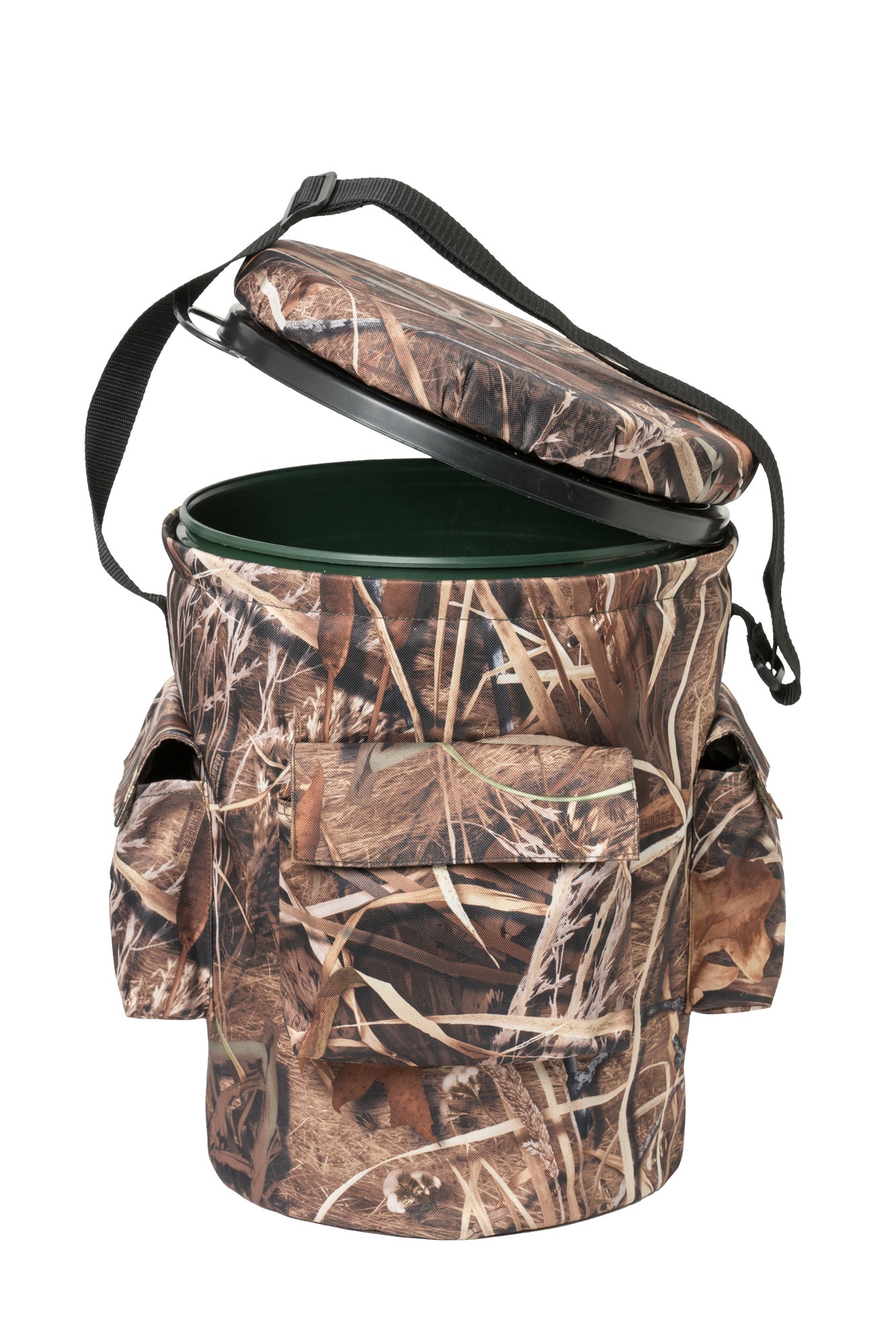 Hunting & Fishing Blind Bucket With Swivel Seat