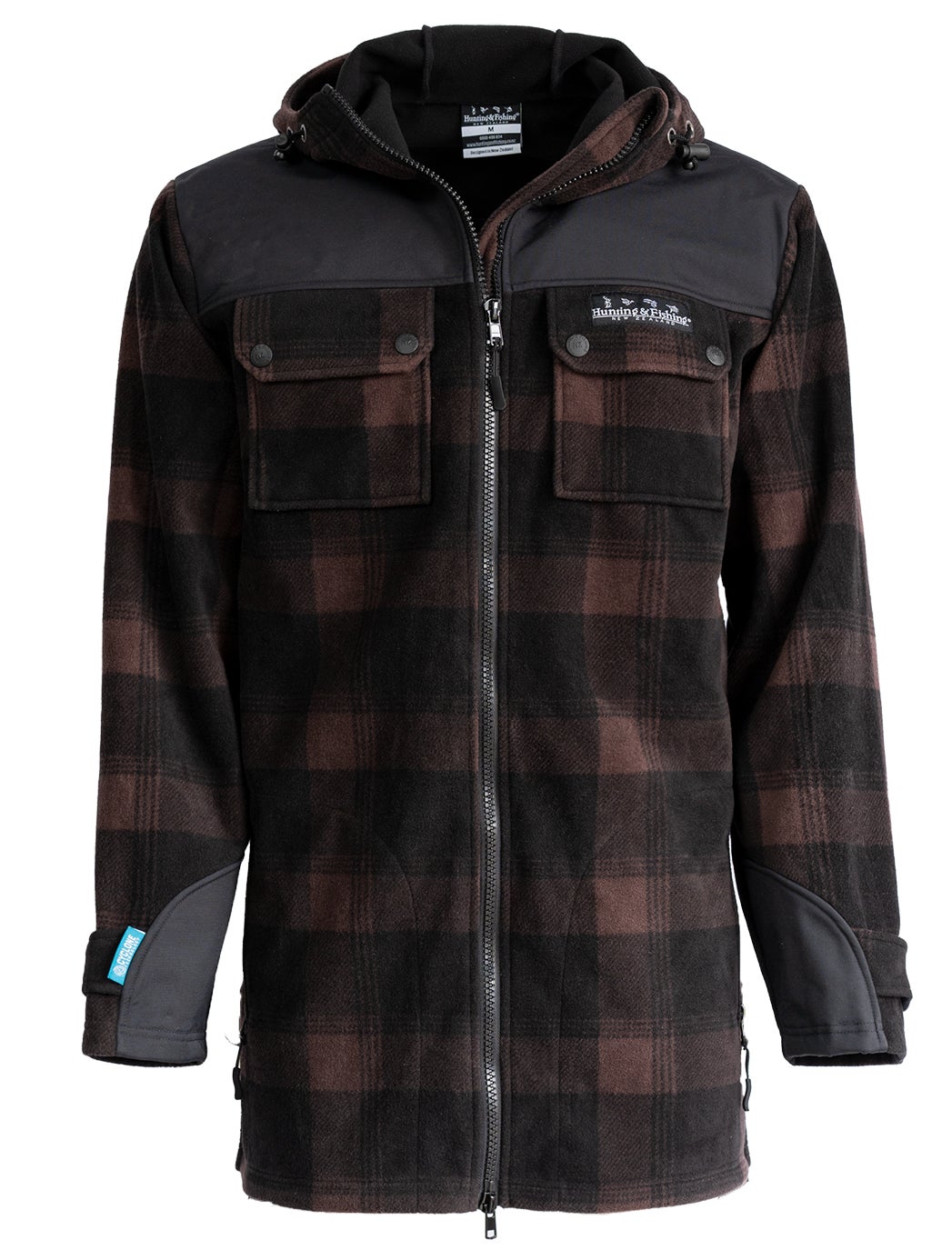 Buy Hunting & Fishing Mens Cyclone Extreme Retro Check Jacket - French  Roast/Black