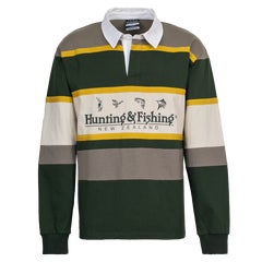 Hunting & Fishing Mens Rugby Jersey Rosin/Rock
