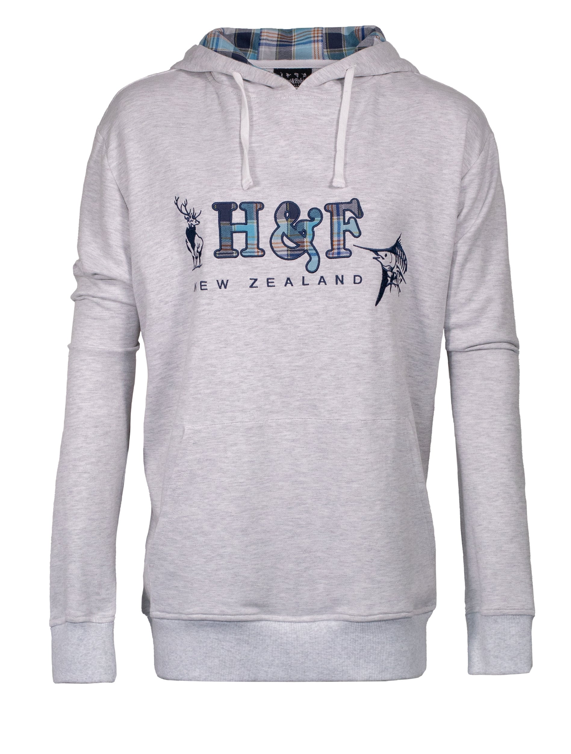Hunting Fishing Womens Boyfriend Hoodie White Gone Fishing