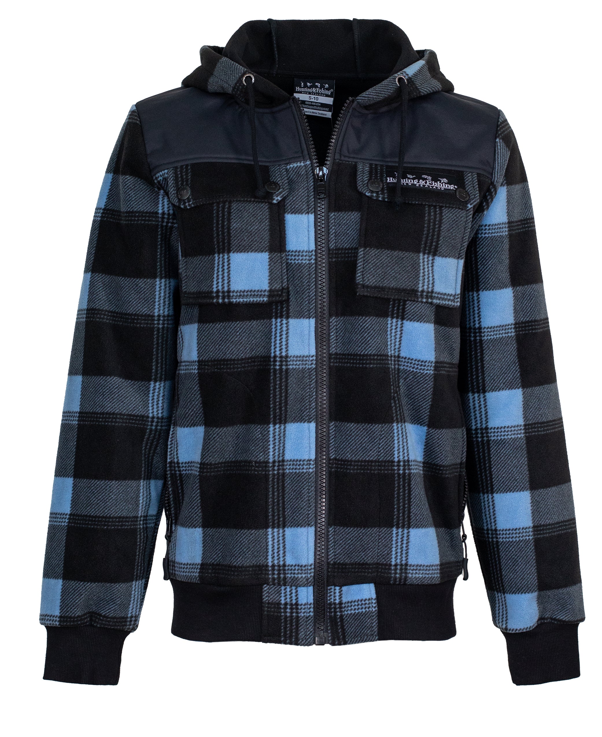 Buy Hunting Fishing Womens Cyclone Extreme Bomber Jacket Denim Black Hunting Fishing