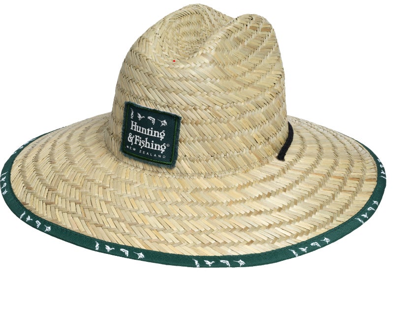 Hunting & Fishing Straw Hat