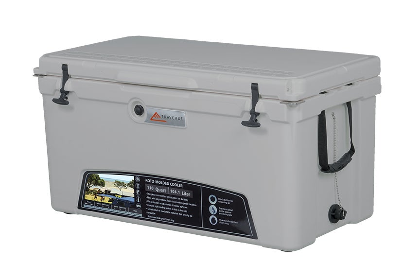 Traverse Chilly Bin 104L Cool Grey