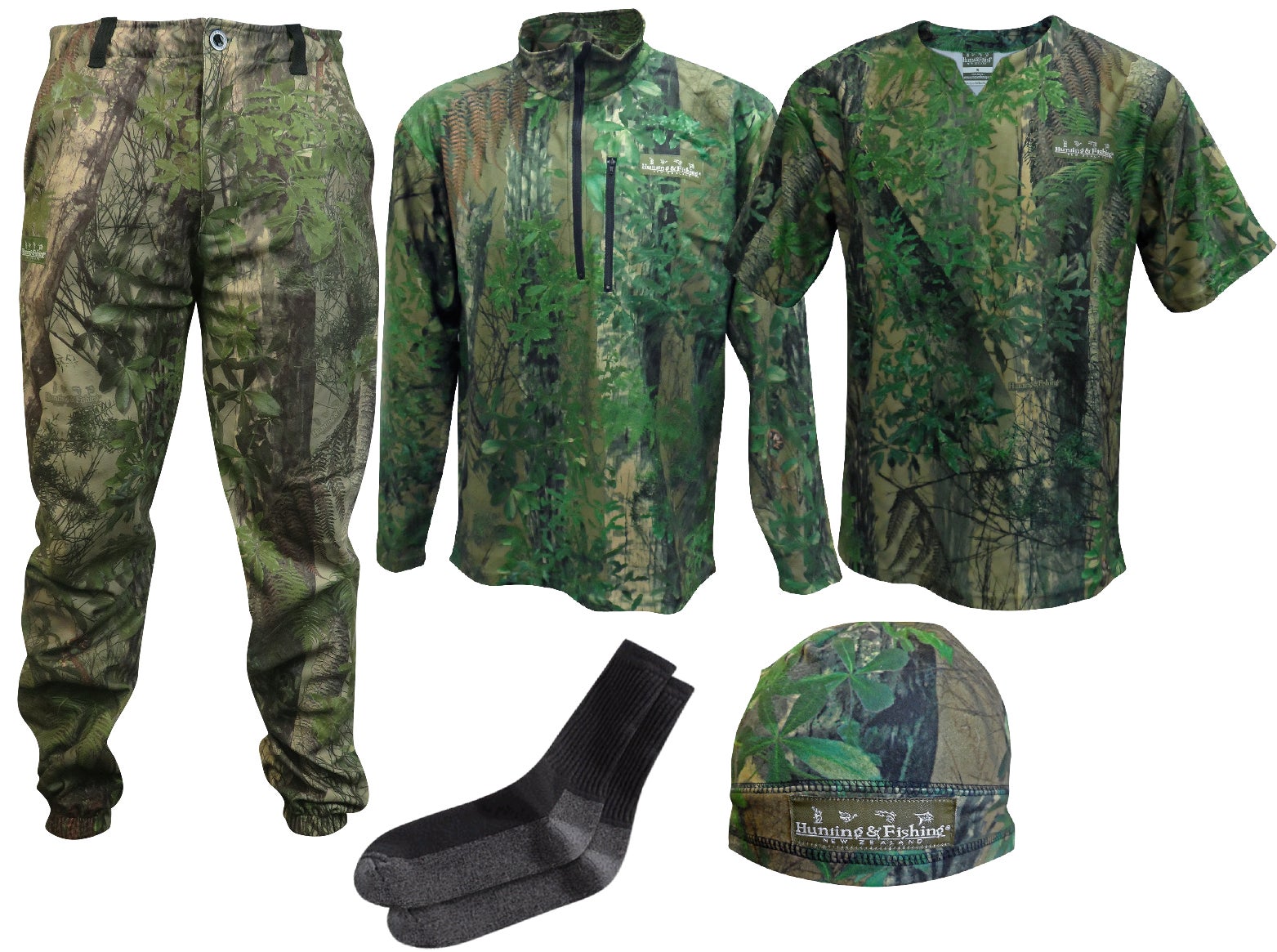 Hunting and fishing clothing packs cheap