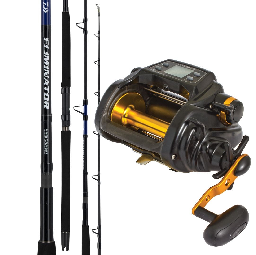 Daiwa Tanacom 1000 U Electric Eliminator 803 Drone