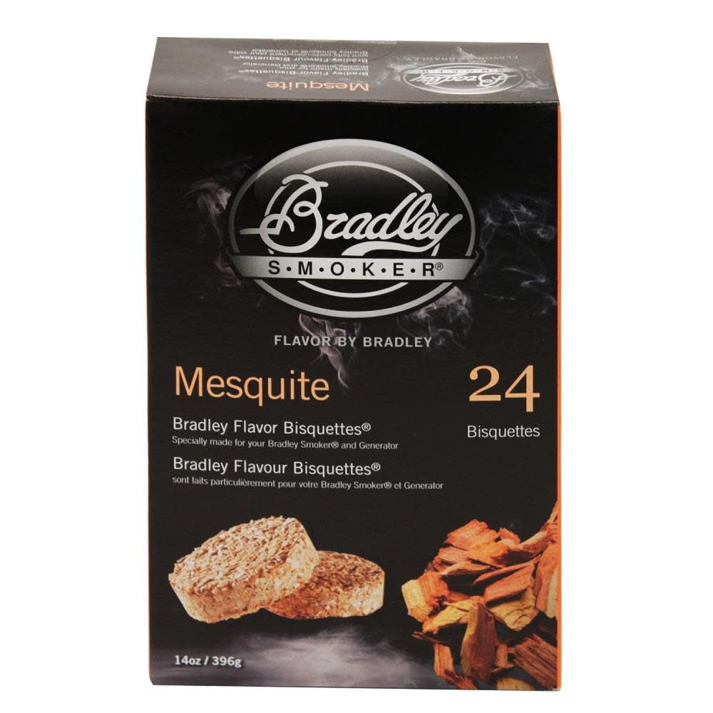 Bradley Bisquettes Mesquite 24 Pack