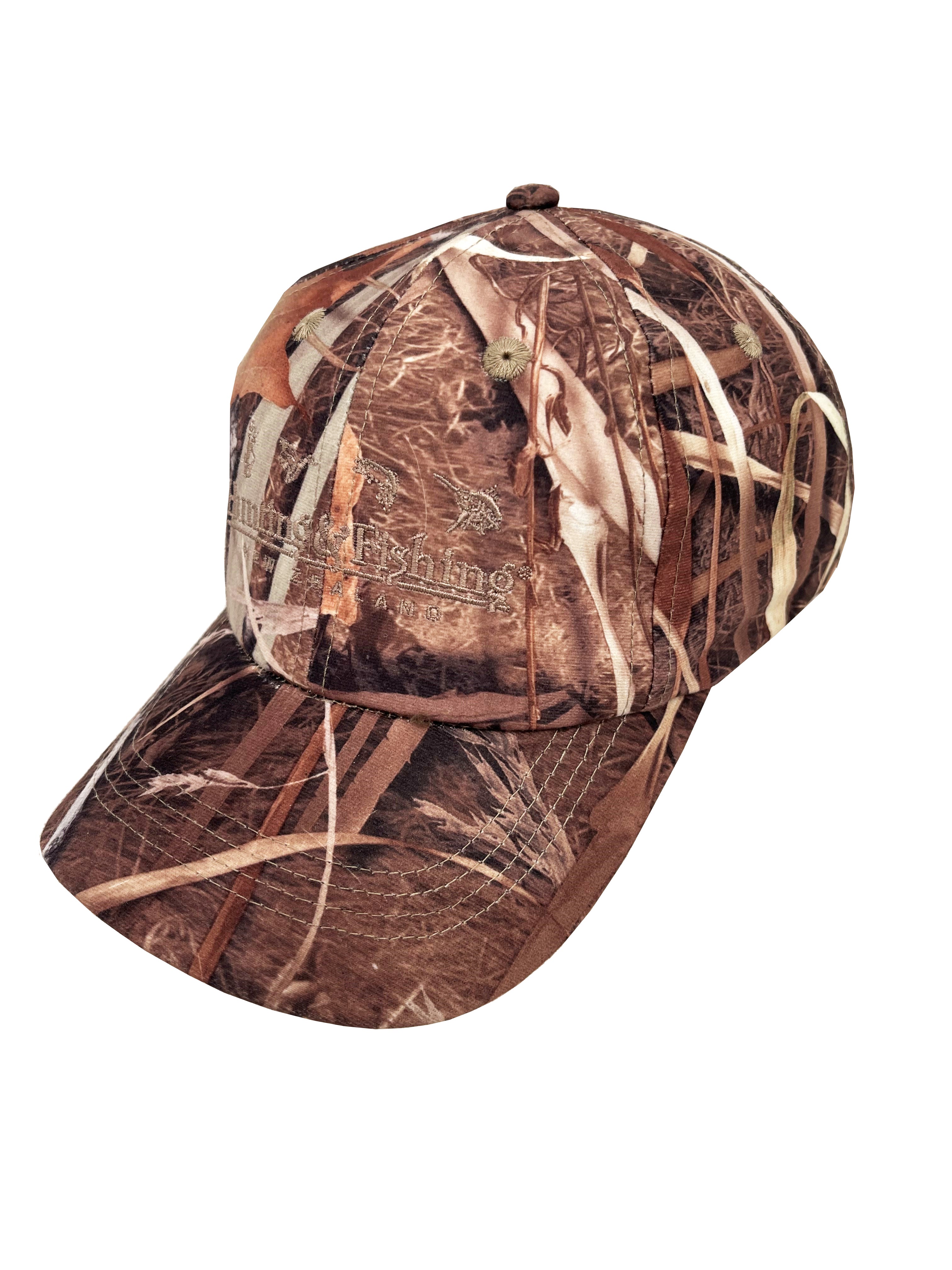 Hunting Fishing Camo Cap