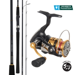 Daiwa Crossfire LT 2500 Reel / Strikeforce 862LFS/ Braid