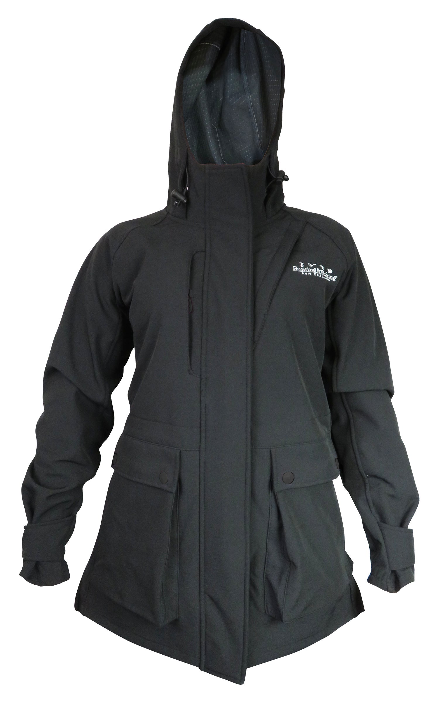 Hunting & Fishing Womens Cyclone Technical Jacket Black